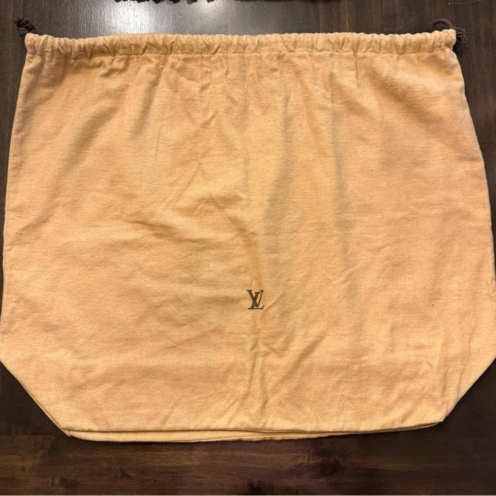 Louis Vuitton Tan Dust Bag